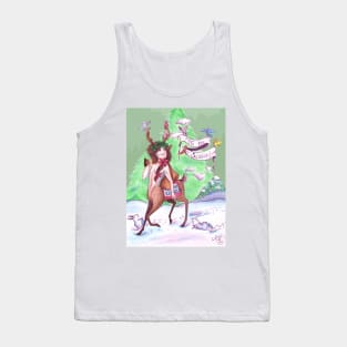 Tis the Season: Polar Express Centaur Card Tank Top